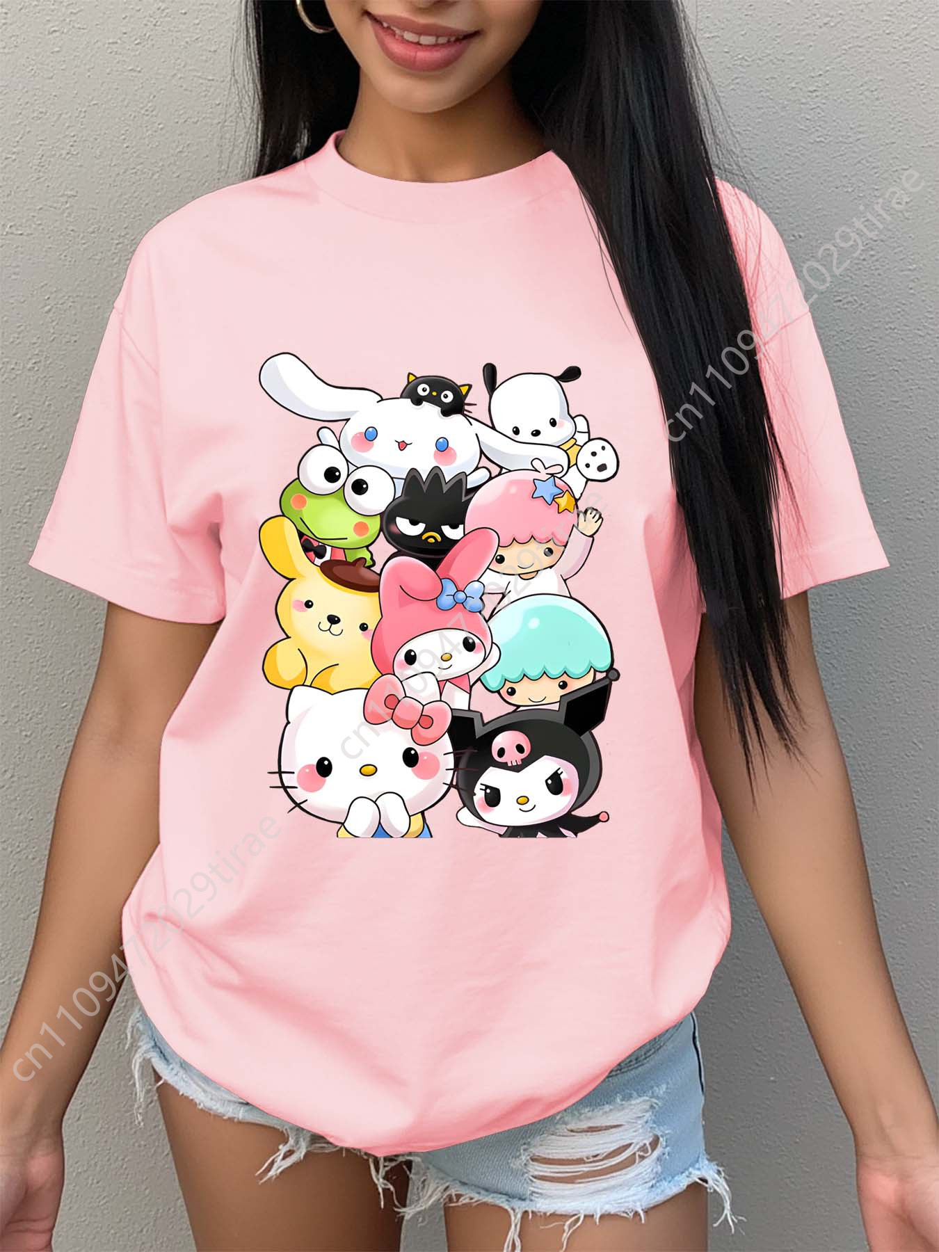 Women'S Sanrio Character Print - Tee Graphic Print review and price