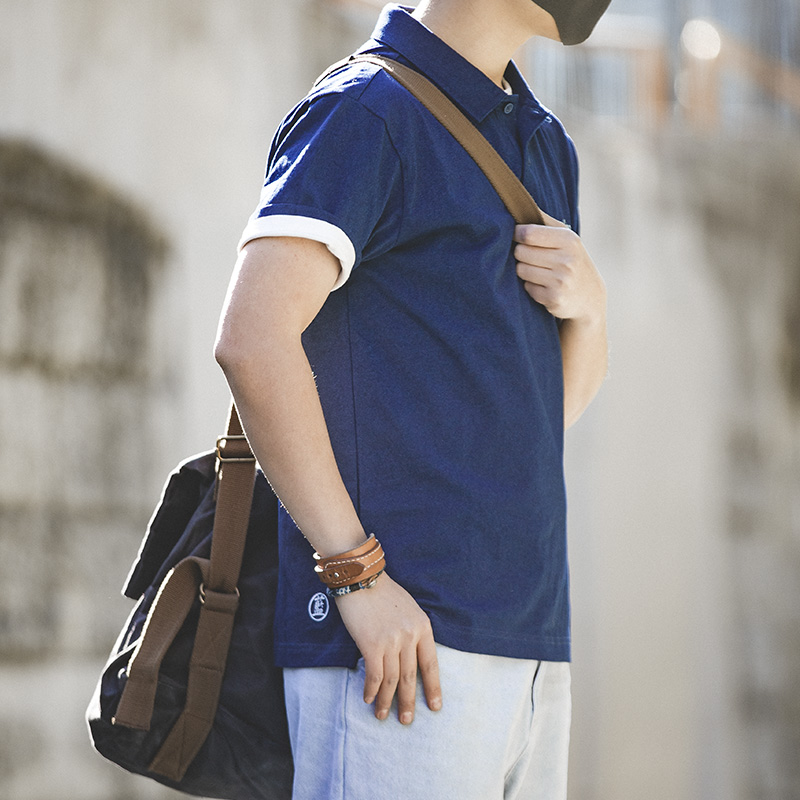 Maden Japanese Vintage Indigo  - Polo Shirt Pique review and price