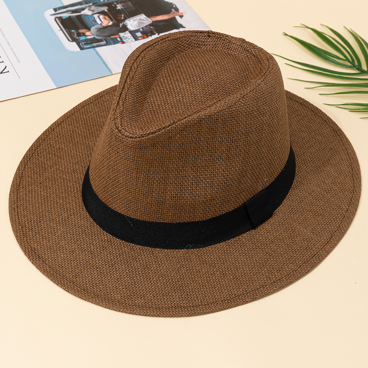 Hat, male, summer vacation, be - Bucket Hat Straw review and price
