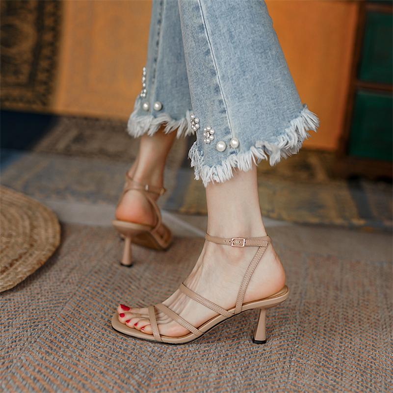 Meotina Sandals Women Shoes Sq - Casual Sandal Leather review and price