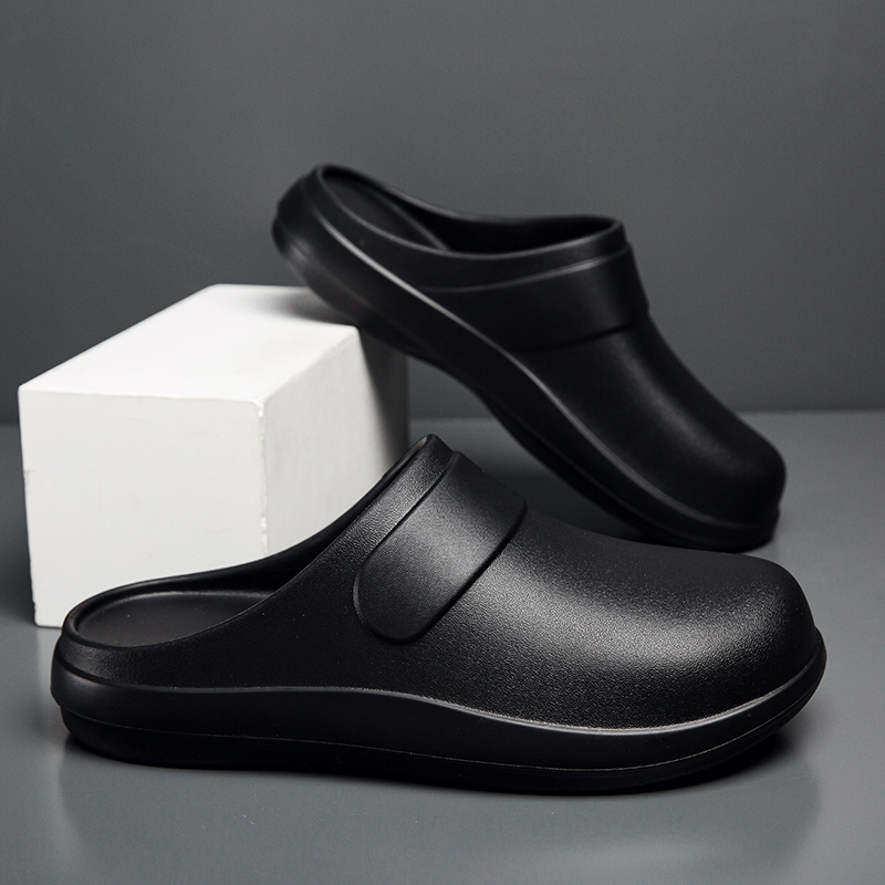 YUYIN Men Women EVA Chef Shoes - Flip Flop Leather Men review and price